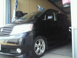 アルファード (トヨタ) 車検 格安　　1日車検　84000円~