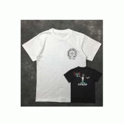 上品上質 2016春夏 クロムハーツCHROME HEARTS 半袖Tシャツ 男女兼用 2色可選