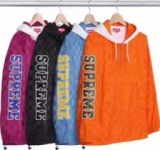 SUPREME シュプリーム Checkered Nylon Hooded Pullover チェック ジャケット パーカー 4色 ブ...