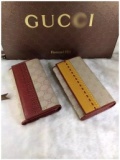【グッチ GUC*I】 338608 高品質 長財布 二つ折りメンズファッション イタリア　スーパーブラン...