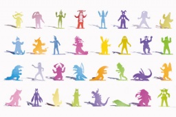 「切りグラフ ふせんで作るウルトラマン&ウルトラ怪獣」発刊記念展