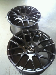 メルセデスベンツ、アルミホイールインセット加工　大阪　奈良　京都　兵庫　滋賀など