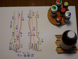 お母さま対象 経絡ハンドトリートメント施術＆アロマとツボの講座