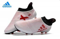 adidas X 17+ Purespeed FG ディダス エックス 17+ FG/AG CM7712 White × Real Coral × Core Bl...