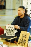 「アート書家 もーちゃん」書き下ろしイベント