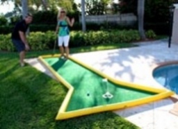 エアーパターゴルフにチャレンジ!