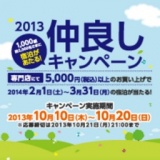 2013 仲良しキャンペーン
