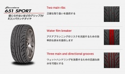 アクセレラ 651SPORT 235/40R18 タイヤ４本　アクセレラタイヤ販売大阪