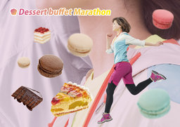 デザートビュッフェマラソン in はままつフルーツパーク