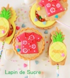 アートクッキーを作りましょう｢アロハクッキーポップス」
