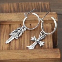 2016 追跡あり☆入手困難!! クロムハーツCHROME HEARTS シルバー925 ノンホールピアス