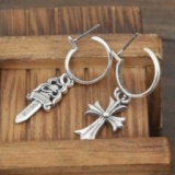 2016 追跡あり☆入手困難!! クロムハーツCHROME HEARTS シルバー925 ノンホールピアス