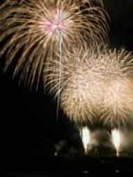 新ひだか夏まつり 静内川花火大会