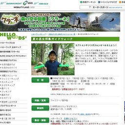 夏の昆虫採集ガイドウォーク[ハローウッズ]