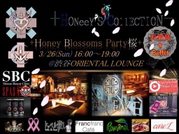 250名規模3/26(日)16:00-19:00オリエンタルラウンジイヴ渋谷新店お花見PARTY桜