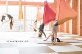 連休中、日本発のエアロ（空中）ヨガを体験してみませんか‼