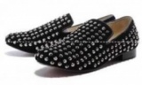 秋冬新作のChristian Louboutin、クリスチャンルブタン独特のスダッズでのメンズシューズ/靴/パ...