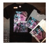 春夏爆買い低価着心地抜群SUPREMEシュプリーム 偽物 tシャツ 半袖 プリント クルーネック 欧米...