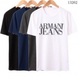 抜群の雰囲気が作れる! 2017 半袖Tシャツ アルマーニ ARMANI 頑丈な素材 4色可選