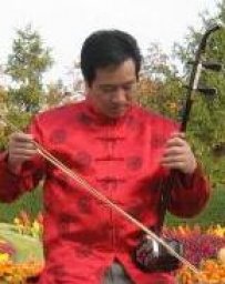 愛知県安城市デンパーク『ハスまつり』曽念中・二胡コンサート