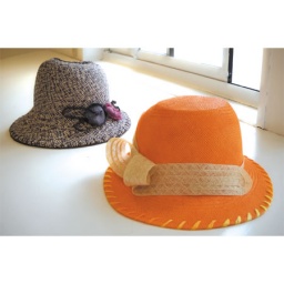 スソアキコ 帽子展 夏の麦わら帽子