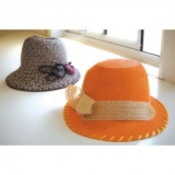 スソアキコ 帽子展 夏の麦わら帽子