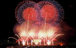 2013年8月7日 市川三郷町ふるさと夏まつり 「第25回神明の花火大会」（山梨県）