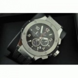 メードインジャパンクオーツ ウブロ メンズウォッチ 6針クロノグラフ 日付表示 45MM