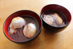 あずきたっぷり！！焼き餅入りの手作りお汁粉プレゼント！ | ハウスクエア横浜