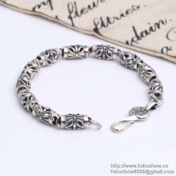 2014春夏 CHROME HEARTS クロムハーツ 人気が爆発 シルバー925 ブレスレット