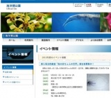 美ら海自然教室「魚の赤ちゃんの世界」参加者募集中！