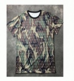 2017年春夏新作着心地ク VALENTINO ヴァレンティノ カモフラージュ Tシャツ MV3MG07U46U F00 半...