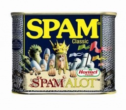 SPAMALOT(TM)缶 デザインコンテスト