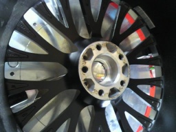 20インチアルミホイール インセット加工、アルミホイール加工