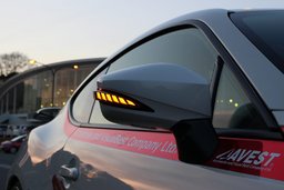 ウインカーミラー取付け販売大阪和泉市、流れるウインカーミラー取付け販売大阪