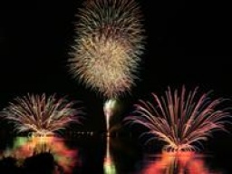 阿賀野川ござれや花火