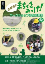 世界遺産の下鴨神社「糺の森」で、 「京都洛北 まちくさみっけ！」を開催、参加小学生20名を募...