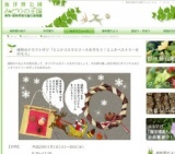 植物のクラフト作り「ミニクリスマスリースを作ろう！ミニタペストリーを作ろう」